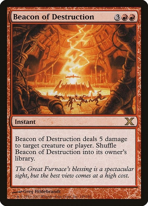 Image for Beacon of Destruction (189) [10th Edition] - Magic: The Gathering