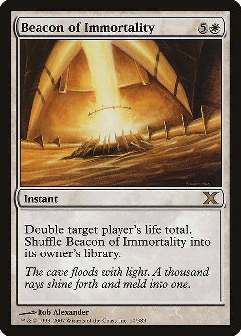 Image for Beacon of Immortality (10) [10th Edition] - Magic: The Gathering