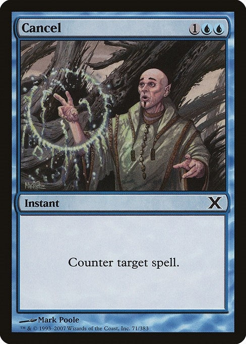 Image for Cancel (71) [10th Edition] - Magic: The Gathering