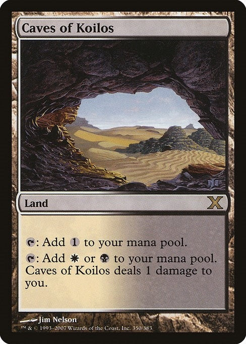 Image for Caves of Koilos (350) [10th Edition] - Magic: The Gathering