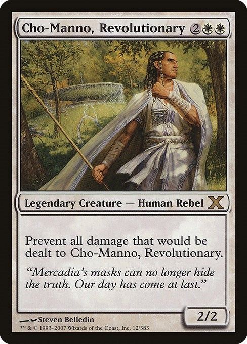 Image for Cho-Manno, Revolutionary (12) [10th Edition] - Magic: The Gathering