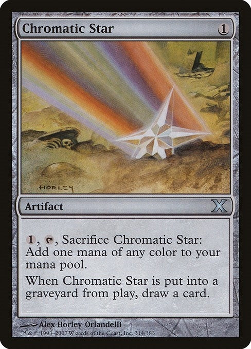 Image for Chromatic Star (314) [10th Edition] - Magic: The Gathering