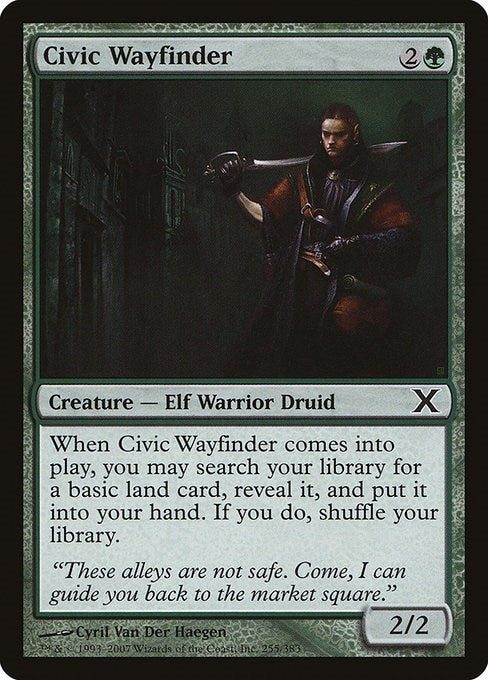 Image for Civic Wayfinder (255) [10th Edition] - Magic: The Gathering