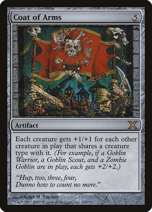 Image for Coat of Arms (316) [10th Edition] - Magic: The Gathering