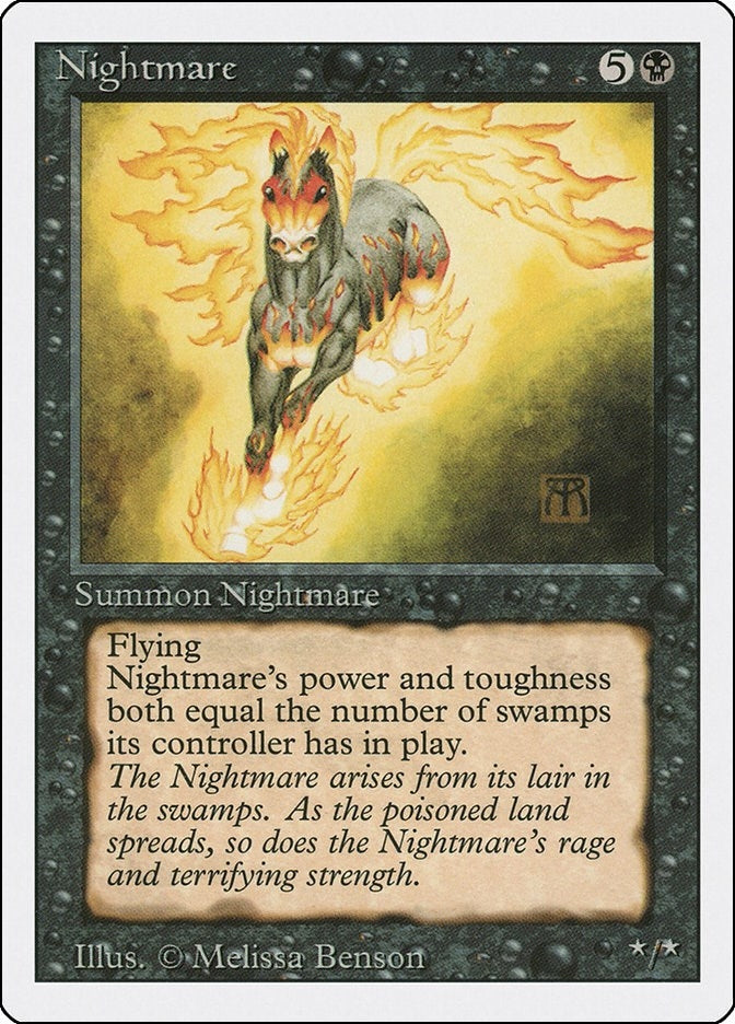 Image for Nightmare [Revised Edition] - Magic: The Gathering
