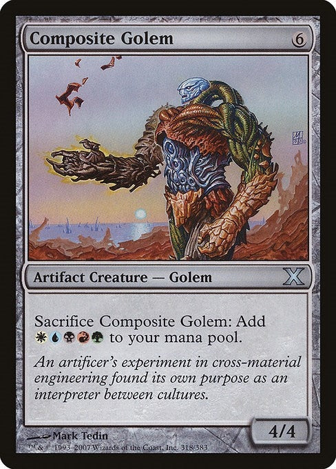 Image for Composite Golem (318) [10th Edition] - Magic: The Gathering