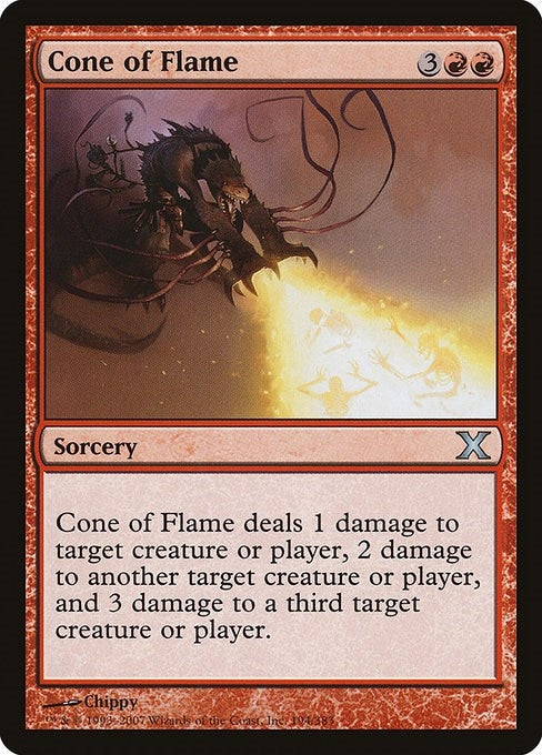 Image for Cone of Flame (194) [10th Edition] - Magic: The Gathering