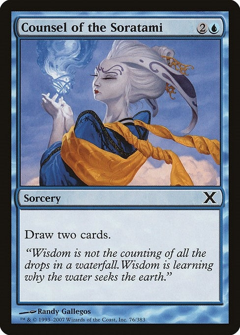 Image for Counsel of the Soratami (76) [10th Edition] - Magic: The Gathering