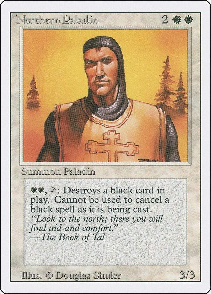 Image for Northern Paladin [Revised Edition] - Magic: The Gathering