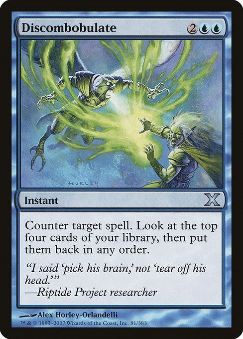 Image for Discombobulate (81) [10th Edition] - Magic: The Gathering