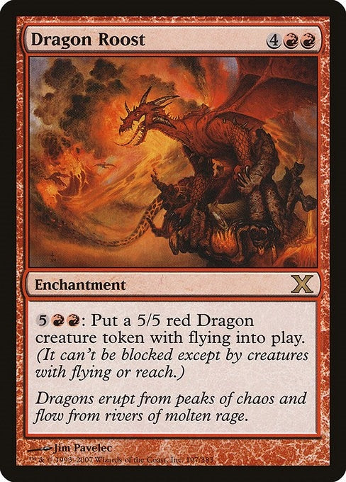 Image for Dragon Roost (197) [10th Edition] - Magic: The Gathering