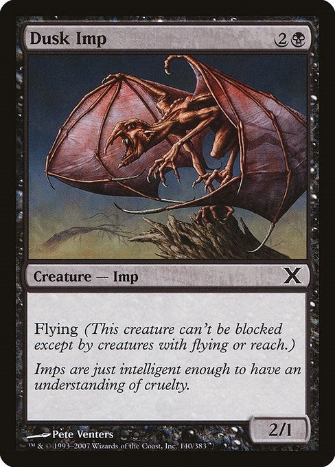 Image for Dusk Imp (140) [10th Edition] - Magic: The Gathering
