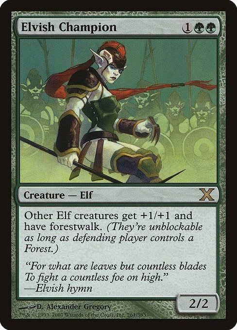 Image for Elvish Champion (261) [10th Edition] - Magic: The Gathering
