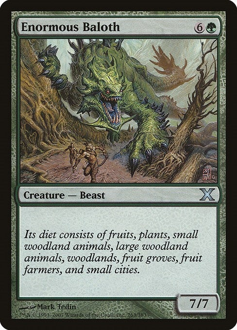 Image for Enormous Baloth (263) [10th Edition] - Magic: The Gathering