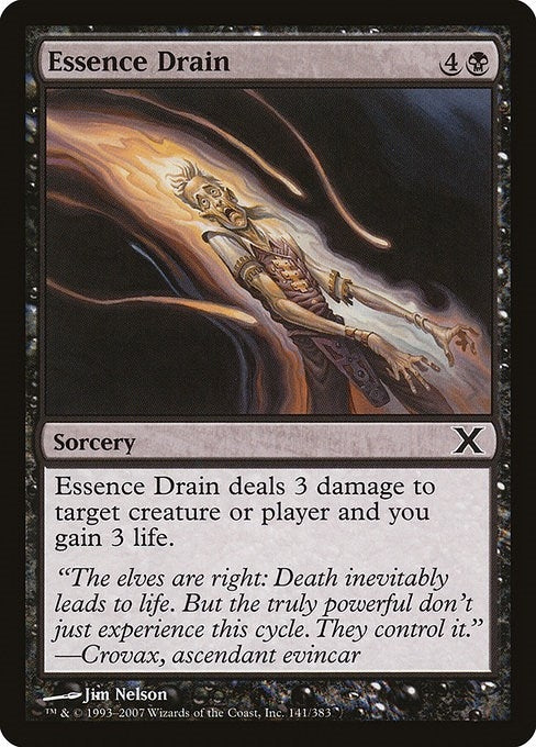 Image for Essence Drain (141) [10th Edition] - Magic: The Gathering
