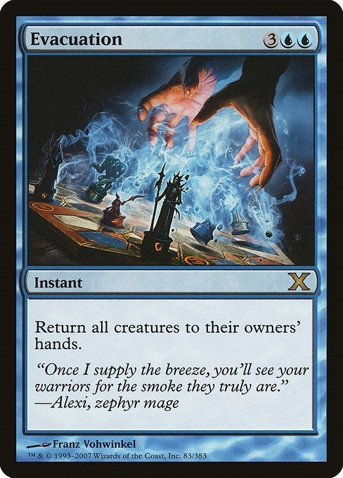 Image for Evacuation (83) [10th Edition] - Magic: The Gathering
