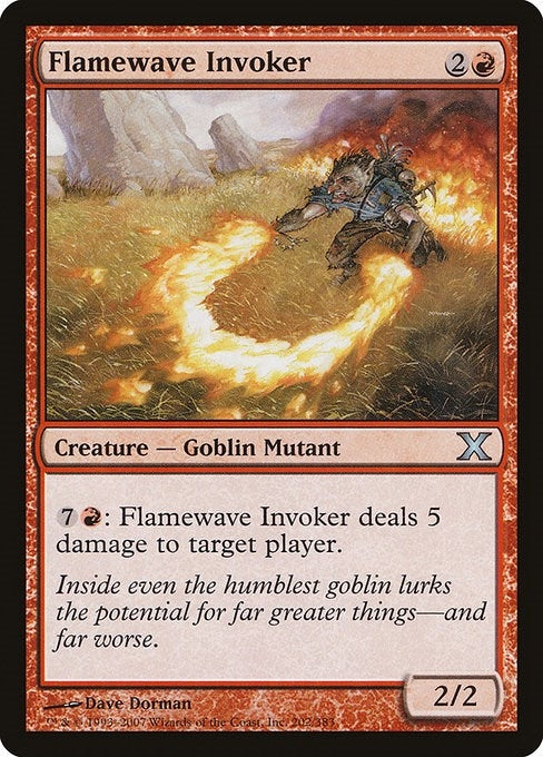 Image for Flamewave Invoker (202) [10th Edition] - Magic: The Gathering