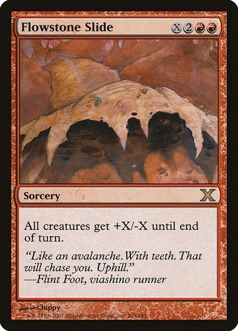 Image for Flowstone Slide (203) [10th Edition] - Magic: The Gathering
