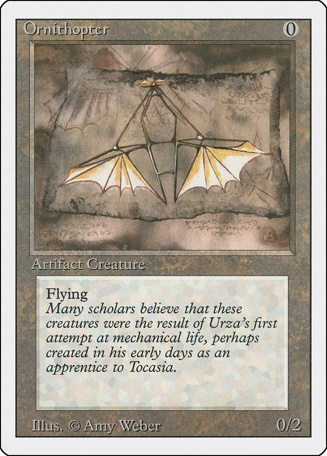 Image for Ornithopter [Revised Edition] - Magic: The Gathering