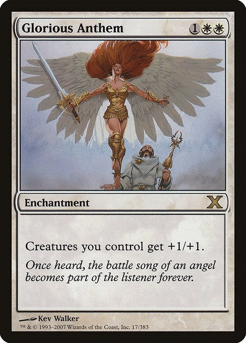 Image for Glorious Anthem (17) [10th Edition] - Magic: The Gathering