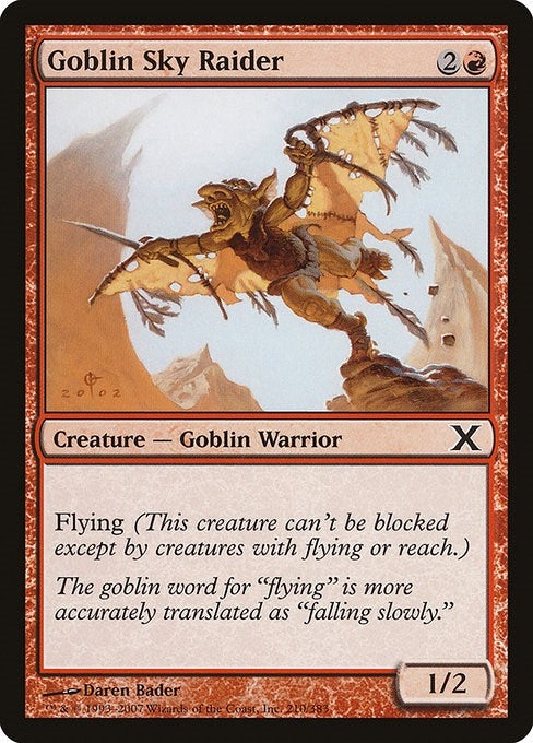 Image for Goblin Sky Raider (210) [10th Edition] - Magic: The Gathering