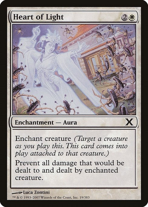 Image for Heart of Light (19) [10th Edition] - Magic: The Gathering