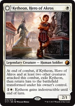 Image for Kytheon, Hero of Akros (13) [From the Vault: Transform] - Magic: The Gathering
