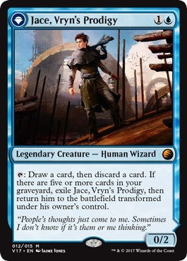 Image for Jace, Vryn's Prodigy (12) [From the Vault: Transform] - Magic: The Gathering