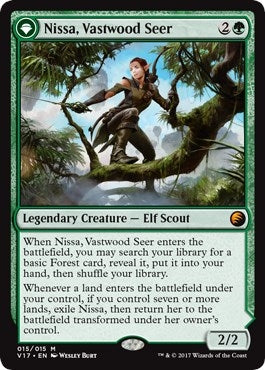 Image for Nissa, Vastwood Seer (15) [From the Vault: Transform] - Magic: The Gathering