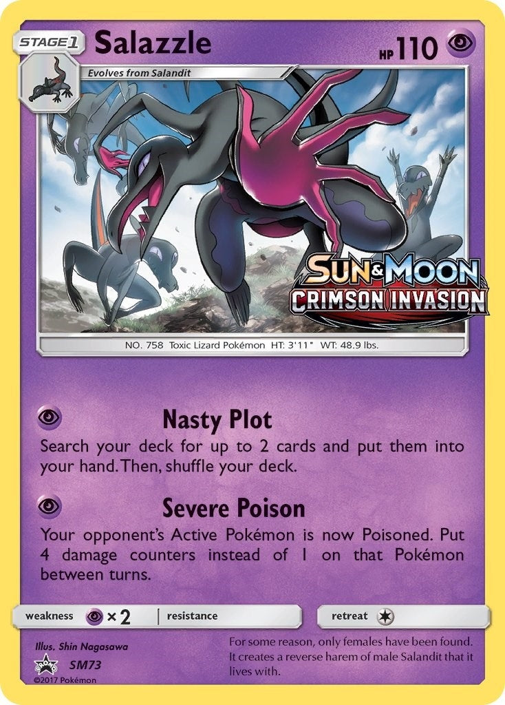 Image for Salazzle - SM73 (Prerelease) (SM73) [SM Promos] - Pokemon