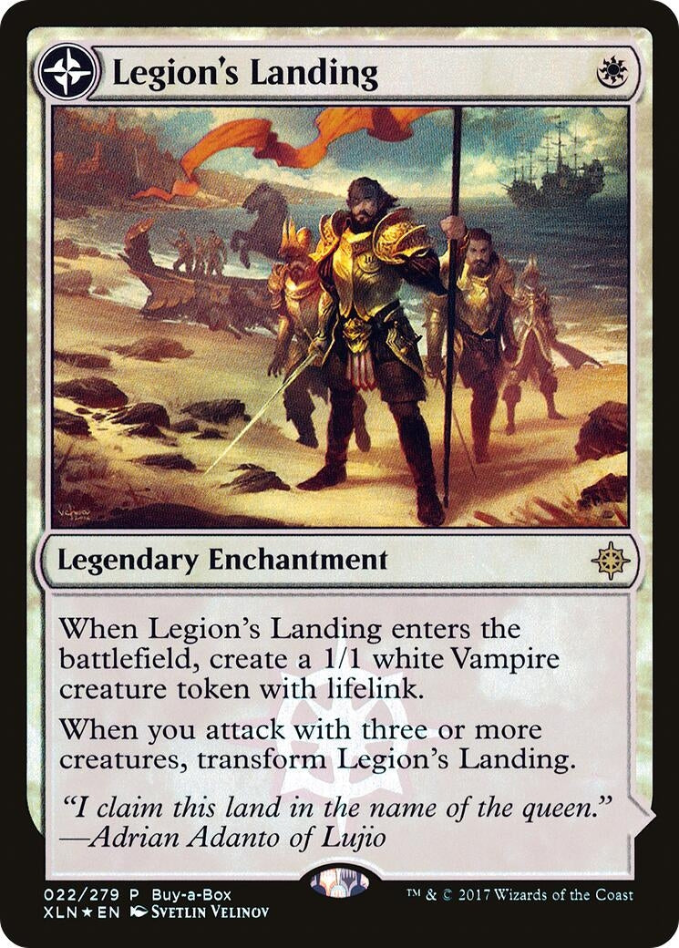 Image for Legion's Landing (22) [Buy-A-Box Promos] - Magic: The Gathering