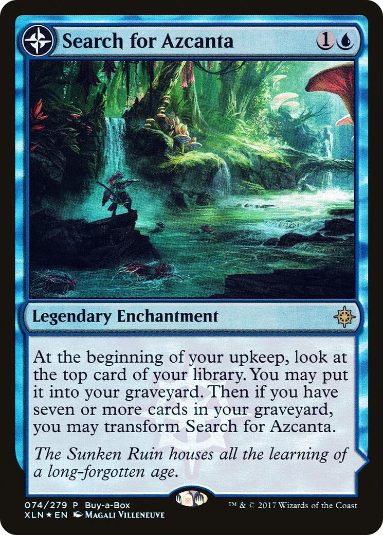 Image for Search for Azcanta (74) [Buy-A-Box Promos] - Magic: The Gathering