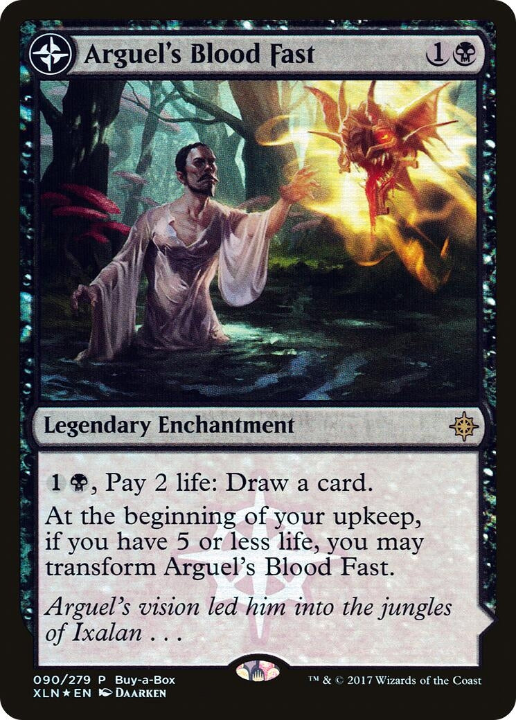 Image for Arguel's Blood Fast (90) [Buy-A-Box Promos] - Magic: The Gathering