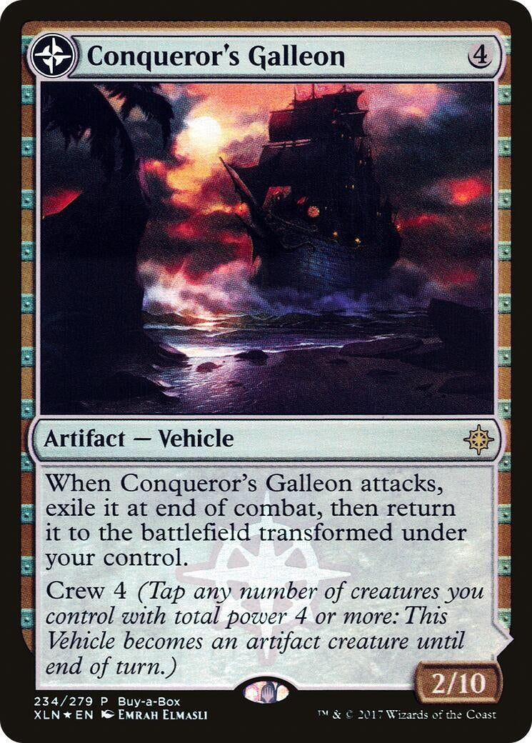 Image for Conqueror's Galleon (234) [Buy-A-Box Promos] - Magic: The Gathering