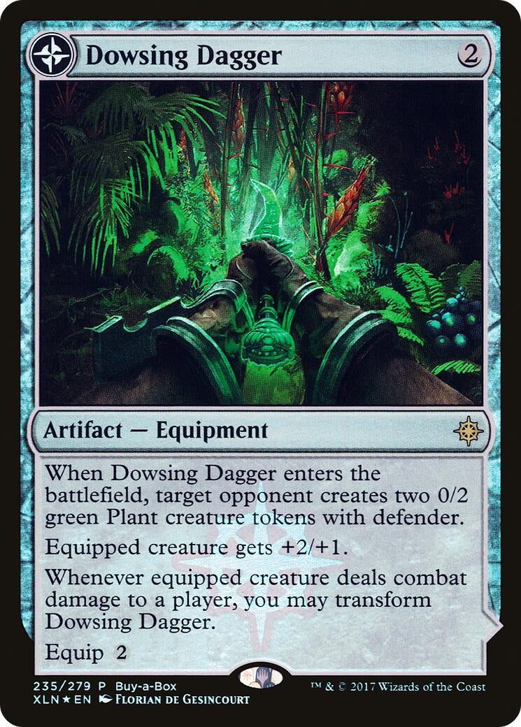 Image for Dowsing Dagger (235) [Buy-A-Box Promos] - Magic: The Gathering