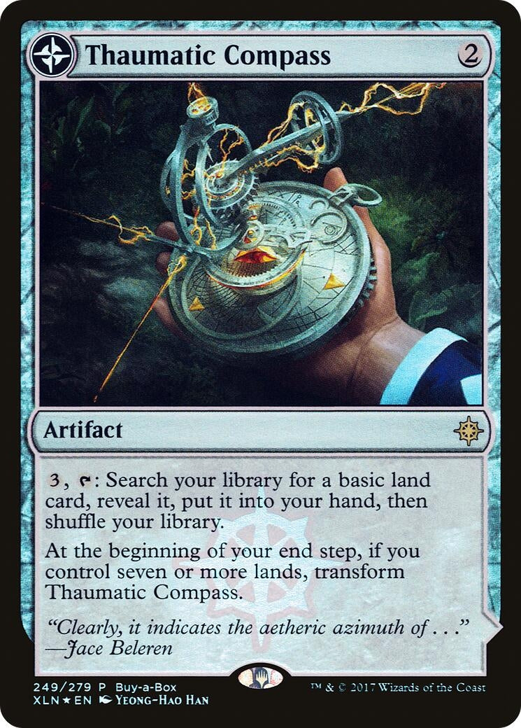 Image for Thaumatic Compass (249) [Buy-A-Box Promos] - Magic: The Gathering