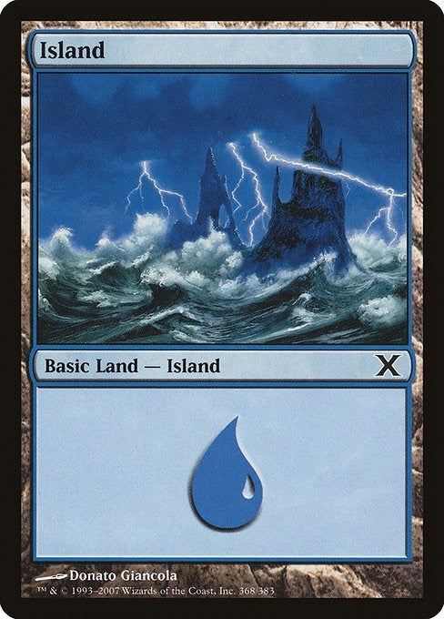 Image for Island (368) (368) [10th Edition] - Magic: The Gathering