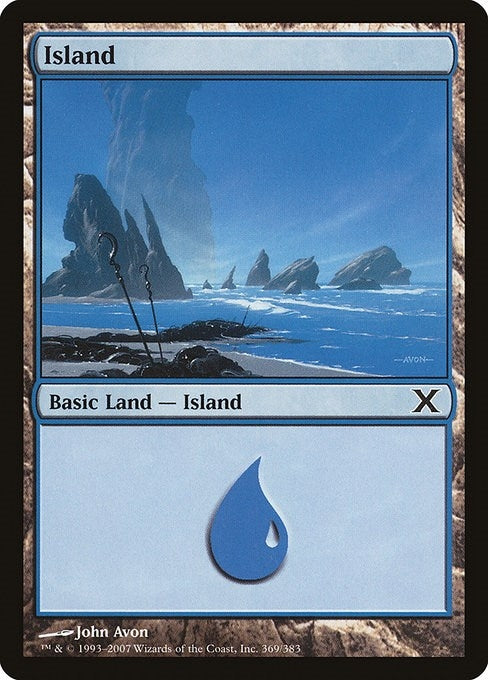 Image for Island (369) (369) [10th Edition] - Magic: The Gathering