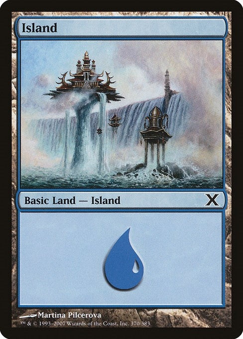Image for Island (370) (370) [10th Edition] - Magic: The Gathering