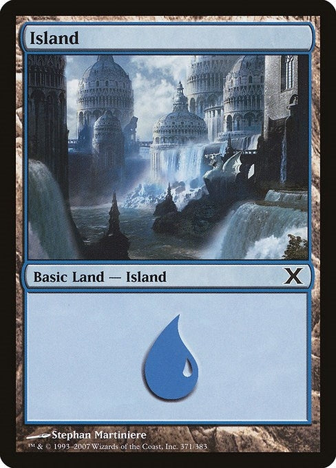Image for Island (371) (371) [10th Edition] - Magic: The Gathering