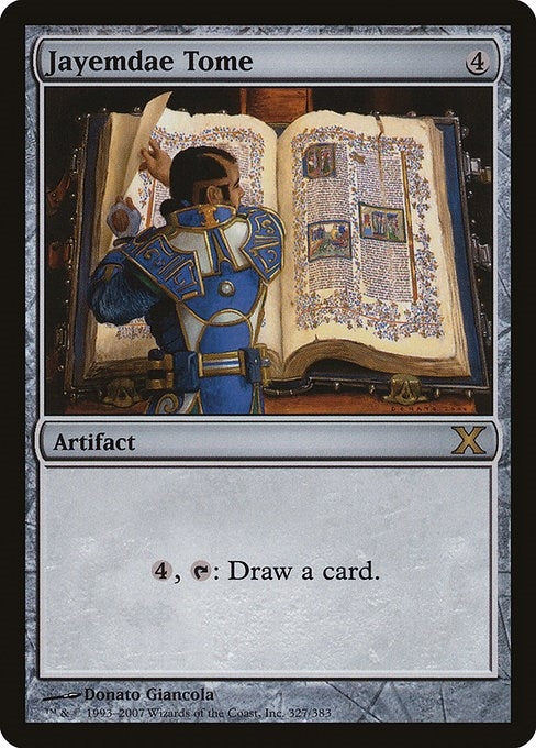 Image for Jayemdae Tome (327) [10th Edition] - Magic: The Gathering