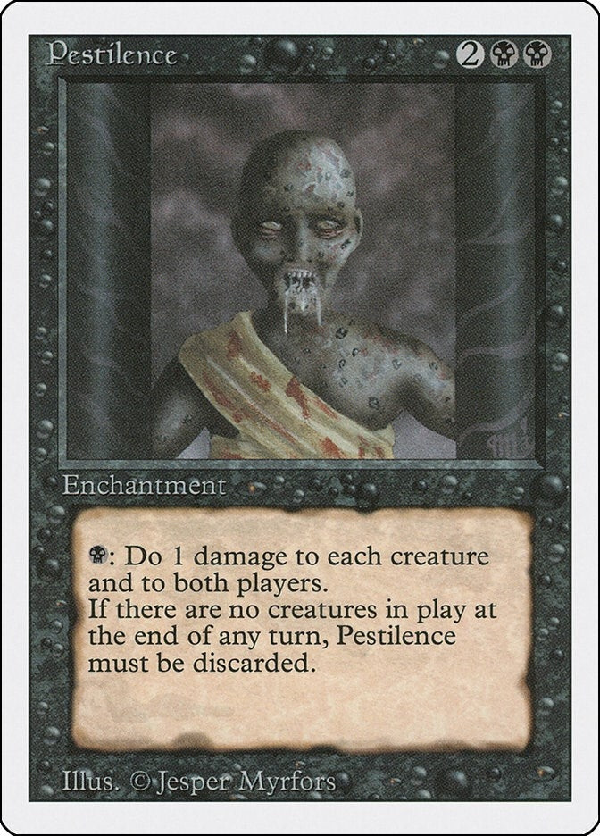 Image for Pestilence [Revised Edition] - Magic: The Gathering