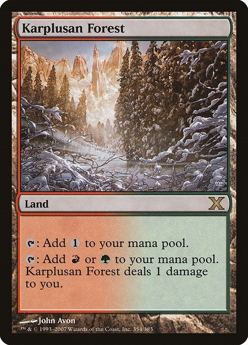 Karplusan Forest (354) [10th Edition]
