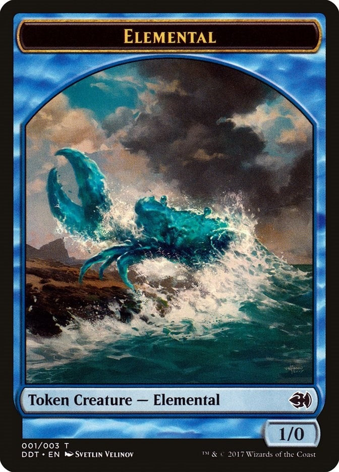 Image for Elemental Token (1) [Merfolk vs. Goblins] - Magic: The Gathering