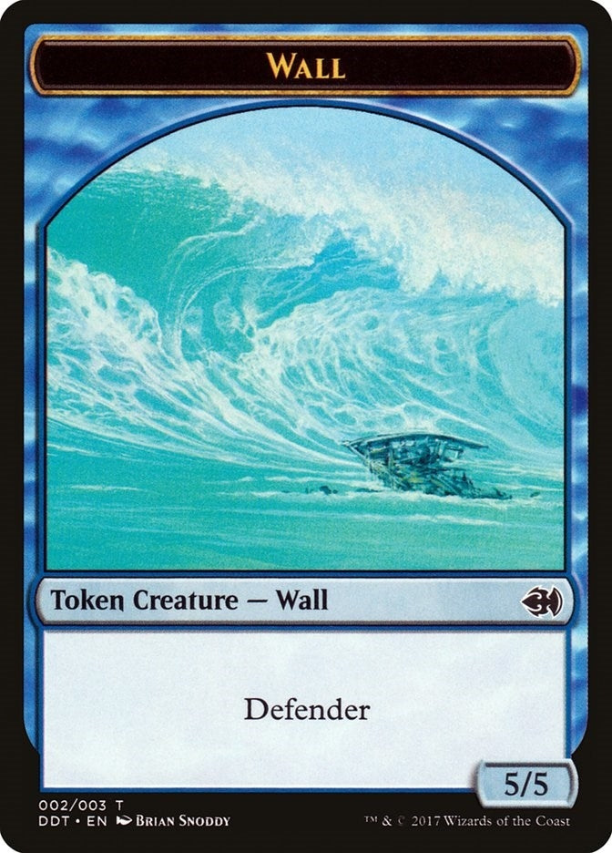 Image for Wall Token (2) [Merfolk vs. Goblins] - Magic: The Gathering