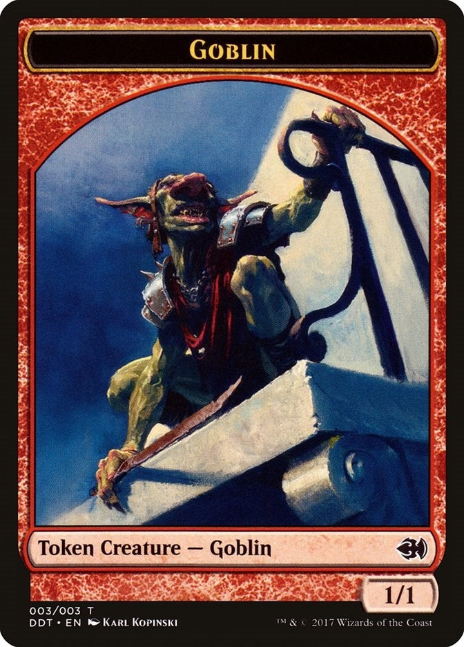Image for Goblin Token (3) [Merfolk vs. Goblins] - Magic: The Gathering