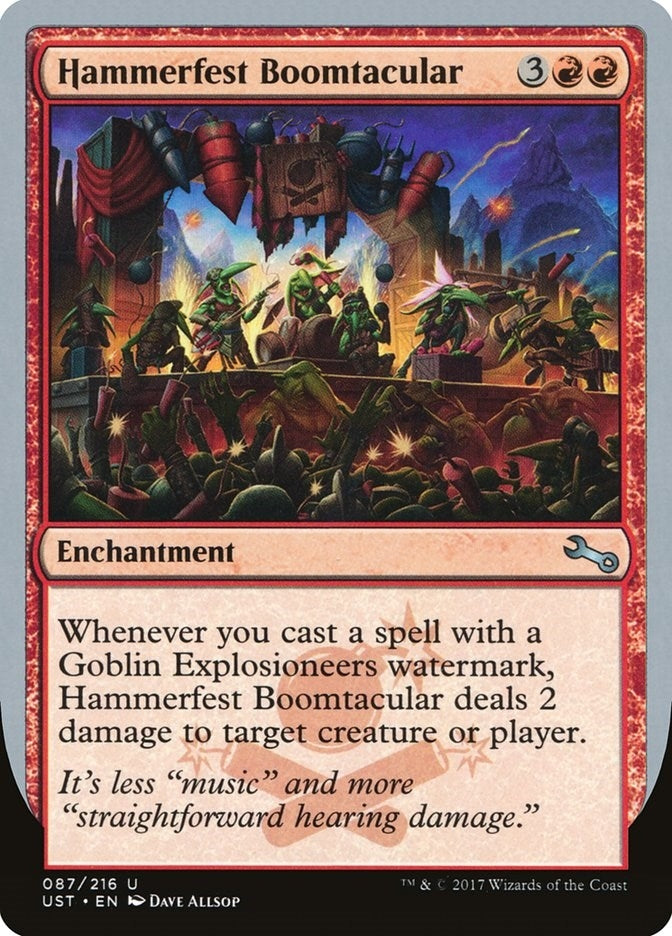Image for Hammerfest Boomtacular (87) [Unstable] - Magic: The Gathering