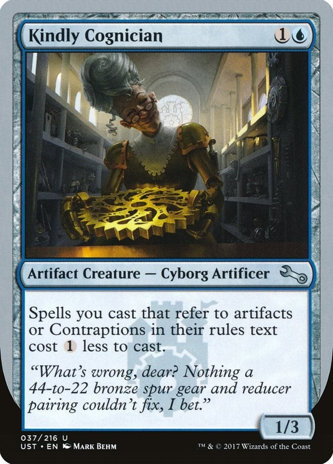 Image for Kindly Cognician (37) [Unstable] - Magic: The Gathering