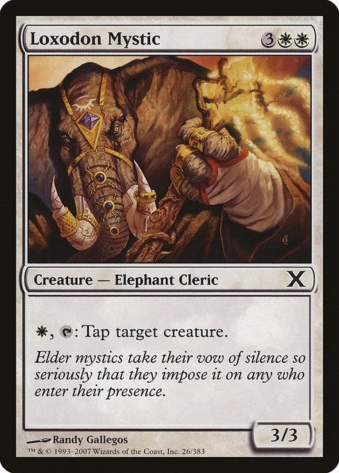 Image for Loxodon Mystic (26) [10th Edition] - Magic: The Gathering
