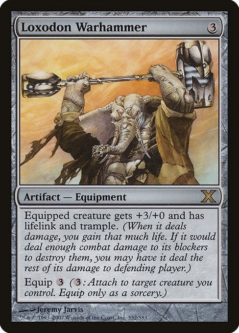 Image for Loxodon Warhammer (332) [10th Edition] - Magic: The Gathering